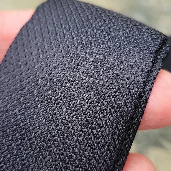 Tuxedo Black Satin Silk Genue Leather Adjustable Suspenders Made In England New - Picture 10 of 17